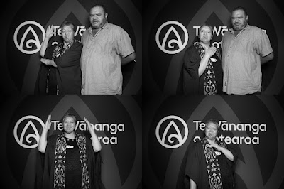 Booth photo from the TWoA Te Tai Tokerau (Kaitaia) 2025 Graduation held at Te Kura Kaupapa Maori o Pukemiro in Kaitaia, Northland, New Zealand on Monday, 14 April, 2025. Photo by InstaBooth / KeyImagery Photography. Copyright: © 2025 Te Wānanga o Aotearoa.
