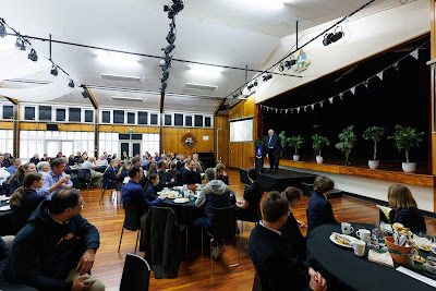 Photo from the 2022 Father/Daughter Breakfast held in the Nancy Light Hall at Waikato Diocesan in Hamilton, Waikato, New Zealand. Taken: Monday, 5 September, 2022. Photography: Mike Walen / KeyImagery Photography. Copyright: © Waikato Diocesan School for Girls.