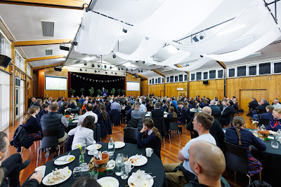 Photo from the 2022 Father/Daughter Breakfast held in the Nancy Light Hall at Waikato Diocesan in Hamilton, Waikato, New Zealand. Taken: Monday, 5 September, 2022. Photography: Mike Walen / KeyImagery Photography. Copyright: © Waikato Diocesan School for Girls.