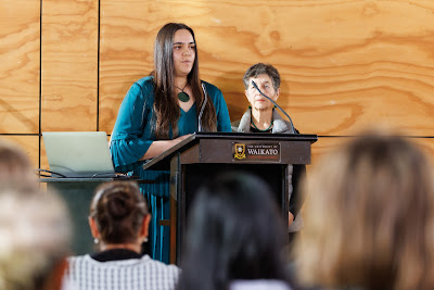 Photo from the Waikato Graduate Women Educational Trust (WGWET) Awards 2023 event held at The Gallagher Academy of Performing Arts at the Univsersity of Waikato in Hamilton, Waikato, New Zealand on Thursday, 6 July, 2023. Photo by Mike Walen / KeyImagery Photography. Copyright: © Waikato Graduate Women Educational Trust.