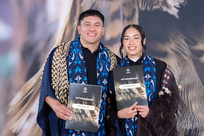 Photo from the TWoA Te Tai Tokerau 2024 Graduation (Kaikohe), held at the Turner Centre in Kerikeri, Northland, New Zealand on Tuesday, 7 May, 2024. Photo by Alick Saunders for KeyImagery Photography. Copyright: © Te Wānanga o Aotearoa.