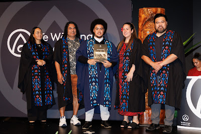 Photo from Ceremony 1 of the TWoA Tāmaki Makaurau 2025 Graduations (May 2025) held at the Mangere Arts Centre in Auckland, New Zealand on Monday, 26 May, 2025. Photo by Mike Walen / KeyImagery Photography. Copyright: © 2025 Te Wānanga o Aotearoa.