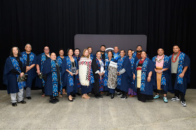 Photo from the TWoA Tāmaki Makaurau 2024 Graduations (Ceremony 4 @ 7pm), held at Church Unlimited, Glendene, Auckland, New Zealand on Tuesday, 25 June, 2024. Photo: Alick Saunders for KeyImagery Photography. Copyright: © Te Wānanga o Aotearoa.