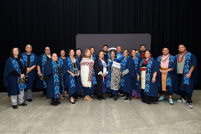 Photo from the TWoA Tāmaki Makaurau 2024 Graduations (Ceremony 4 @ 7pm), held at Church Unlimited, Glendene, Auckland, New Zealand on Tuesday, 25 June, 2024. Photo: Alick Saunders for KeyImagery Photography. Copyright: © Te Wānanga o Aotearoa.