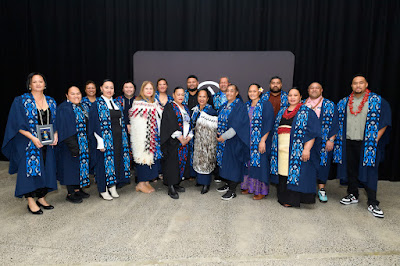Photo from the TWoA Tāmaki Makaurau 2024 Graduations (Ceremony 4 @ 7pm), held at Church Unlimited, Glendene, Auckland, New Zealand on Tuesday, 25 June, 2024. Photo: Alick Saunders for KeyImagery Photography. Copyright: © Te Wānanga o Aotearoa.
