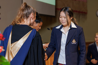 Photo from the Waikato Diocesan Senior Prize-giving 2022 held at Waikato Diocesan School for Girls, Hamilton, New Zealand, on Thursday 27 October 2022.  Photo: Mike Walen / KeyImagery Photography. Copyright: © Waikato Diocesan School for Girls.