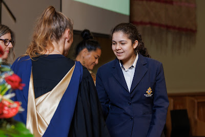 Photo from the Waikato Diocesan Senior Prize-giving 2022 held at Waikato Diocesan School for Girls, Hamilton, New Zealand, on Thursday 27 October 2022.  Photo: Mike Walen / KeyImagery Photography. Copyright: © Waikato Diocesan School for Girls.