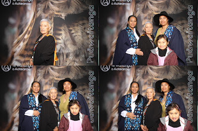 Booth photo from the TWoA Waiariki 2024 Graduations (Kawerau), held at Rautahi Marae, Kawerau, Bay of Plenty, New Zealand on Friday, 17 May, 2023. Photo: InstaBooth by KeyImagery Photography. Copyright: © Te Wānanga o Aotearoa.
