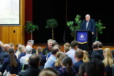 Photo from the 2022 Father/Daughter Breakfast held in the Nancy Light Hall at Waikato Diocesan in Hamilton, Waikato, New Zealand. Taken: Monday, 5 September, 2022. Photography: Mike Walen / KeyImagery Photography. Copyright: © Waikato Diocesan School for Girls.
