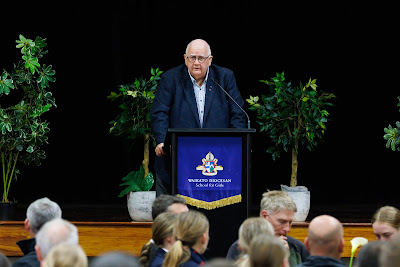 Photo from the 2022 Father/Daughter Breakfast held in the Nancy Light Hall at Waikato Diocesan in Hamilton, Waikato, New Zealand. Taken: Monday, 5 September, 2022. Photography: Mike Walen / KeyImagery Photography. Copyright: © Waikato Diocesan School for Girls.