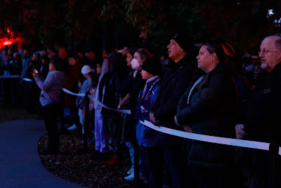 Photo from the Anzac Day 2022 Dawn Parade & Service held at Memorial Park, Hamilton, Waikato, New Zealand. Taken: Monday, 25 April 2022. Photography: Mike Walen / KeyImagery Photography. Copyright: © Hamilton City Council.