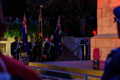 Photo from the Anzac Day 2022 Dawn Parade & Service held at Memorial Park, Hamilton, Waikato, New Zealand. Taken: Monday, 25 April 2022. Photography: Mike Walen / KeyImagery Photography. Copyright: © Hamilton City Council.