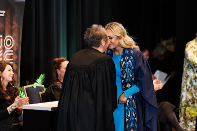 Photo from the TWoA Tāmaki Makaurau 2023 Graduations (Ceremony 5 @ 3pm), held at the Due Drop Events Centre, Manukau, Auckland, New Zealand on Thursday, 8 June, 2023. Photo: Mike Walen / KeyImagery Photography. Copyright: © Te Wānanga o Aotearoa.