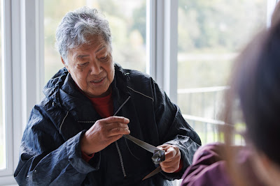 Photo from the Waikato Diocesan Year 11 Camp held at Tūrangawaewae Marae, Ngaruawahia, Waikato, New Zealand. Taken: Tuesday, 7 May 2024. Photography: Mike Walen / KeyImagery Photography. Copyright: © Waikato Diocesan School for Girls.