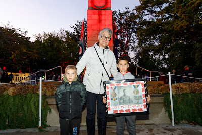 Photo from the Anzac Day 2022 Dawn Parade & Service held at Memorial Park, Hamilton, Waikato, New Zealand. Taken: Monday, 25 April 2022. Photography: Mike Walen / KeyImagery Photography. Copyright: © Hamilton City Council.