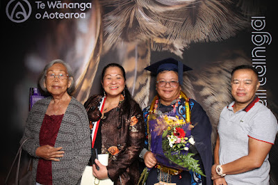 Booth photo from Ceremony 2 of the TWoA Tāmaki Makaurau 2025 Graduations (March 2025) held at the Mangere Arts Centre in Auckland, New Zealand on Wednesday, 12 March, 2025. Photo: InstaBooth by KeyImagery Photography. Copyright: © 2025 Te Wānanga o Aotearoa.