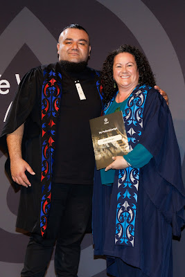 Photo from Ceremony 7 of the TWoA Tāmaki Makaurau 2025 Graduations (May 2025) held at the Mangere Arts Centre in Auckland, New Zealand on Wednesday, 28 May, 2025. Photo by Mike Walen / KeyImagery Photography. Copyright: © 2025 Te Wānanga o Aotearoa.