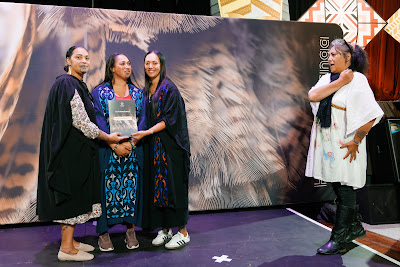 Photo from the TWoA Waiariki 2025 Graduation (Ōpōtiki), held at the De Luxe Theatre in Ōpōtiki, Bay of Plenty, New Zealand on Friday, 23 May, 2025. Photo: Mike Walen / KeyImagery Photography. Copyright: © 2025 Te Wānanga o Aotearoa.