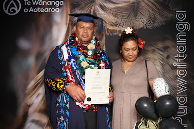 Booth photo from Ceremony 2 of the TWoA Tāmaki Makaurau 2025 Graduations (March 2025) held at the Mangere Arts Centre in Auckland, New Zealand on Wednesday, 12 March, 2025. Photo: InstaBooth by KeyImagery Photography. Copyright: © 2025 Te Wānanga o Aotearoa.