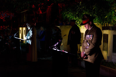 Photo from the Anzac Day 2022 Dawn Parade & Service held at Memorial Park, Hamilton, Waikato, New Zealand. Taken: Monday, 25 April 2022. Photography: Mike Walen / KeyImagery Photography. Copyright: © Hamilton City Council.