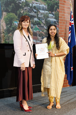 Photo from the HCC NZ Citizenship Ceremony 1 (Morning) held at The Atrium, Wintec/Te Pukenga, Hamilton, Waikato, New Zealand at 10:00am on Monday, 12 August, 2024. Photo: Mike Walen / KeyImagery Photography. Copyright: © Hamilton City Council.