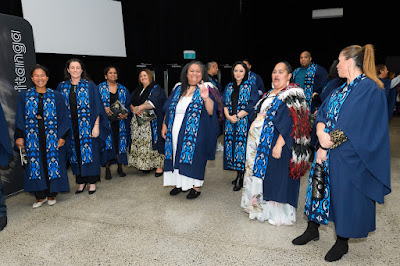 Photo from the TWoA Tāmaki Makaurau 2024 Graduations (Ceremony 4 @ 7pm), held at Church Unlimited, Glendene, Auckland, New Zealand on Tuesday, 25 June, 2024. Photo: Alick Saunders for KeyImagery Photography. Copyright: © Te Wānanga o Aotearoa.