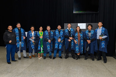 Photo from the TWoA Tāmaki Makaurau 2024 Graduations (Ceremony 4 @ 7pm), held at Church Unlimited, Glendene, Auckland, New Zealand on Tuesday, 25 June, 2024. Photo: Alick Saunders for KeyImagery Photography. Copyright: © Te Wānanga o Aotearoa.