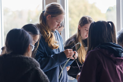 Photo from the Waikato Diocesan Year 11 Camp held at Tūrangawaewae Marae, Ngaruawahia, Waikato, New Zealand. Taken: Tuesday, 7 May 2024. Photography: Mike Walen / KeyImagery Photography. Copyright: © Waikato Diocesan School for Girls.