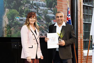 Photo from the HCC NZ Citizenship Ceremony 1 (Morning) held at The Atrium, Wintec/Te Pukenga, Hamilton, Waikato, New Zealand at 10:00am on Monday, 12 August, 2024. Photo: Mike Walen / KeyImagery Photography. Copyright: © Hamilton City Council.