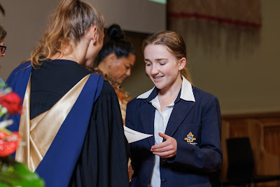 Photo from the Waikato Diocesan Senior Prize-giving 2022 held at Waikato Diocesan School for Girls, Hamilton, New Zealand, on Thursday 27 October 2022.  Photo: Mike Walen / KeyImagery Photography. Copyright: © Waikato Diocesan School for Girls.