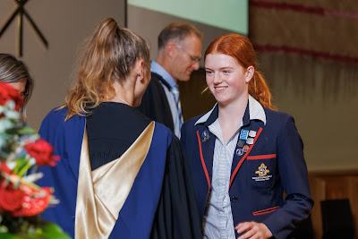 Photo from the Waikato Diocesan Senior Prize-giving 2022 held at Waikato Diocesan School for Girls, Hamilton, New Zealand, on Thursday 27 October 2022.  Photo: Mike Walen / KeyImagery Photography. Copyright: © Waikato Diocesan School for Girls.