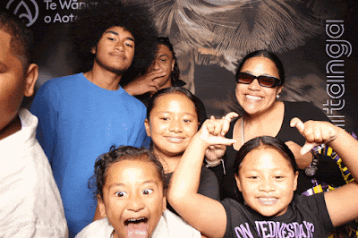 Booth photo from Ceremony 2 of the TWoA Tāmaki Makaurau 2025 Graduations (March 2025) held at the Mangere Arts Centre in Auckland, New Zealand on Wednesday, 12 March, 2025. Photo: InstaBooth by KeyImagery Photography. Copyright: © 2025 Te Wānanga o Aotearoa.