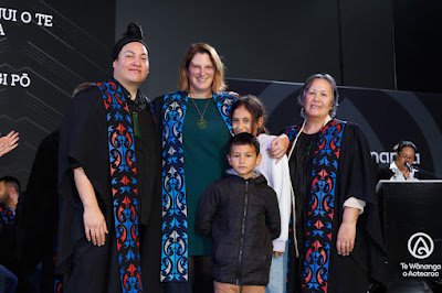 Photo from the TWoA Tāmaki Makaurau 2024 Graduations (Ceremony 5 @ 2pm), held at Church Unlimited, Glendene, Auckland, New Zealand on Wednesday, 26 June, 2024. Photo: Mike Walen / KeyImagery Photography. Copyright: © Te Wānanga o Aotearoa.