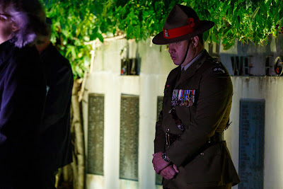 Photo from the Anzac Day 2022 Dawn Parade & Service held at Memorial Park, Hamilton, Waikato, New Zealand. Taken: Monday, 25 April 2022. Photography: Mike Walen / KeyImagery Photography. Copyright: © Hamilton City Council.