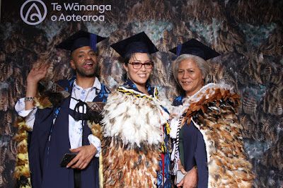 Booth photo from the TWoA Tainui 2021 Graduations (Friday - Ceremony 3),  held at Elim Church, Te Rapa, Hamilton, New Zealand. Taken: Friday 23 April 2021. Photo: InstaBooth / KeyImagery Photography. Copyright: © Te Wānanga o Aotearoa.