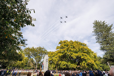 Photo from the Anzac Day 2025 Civic Service held at Memorial Park in Hamilton, Waikato, New Zealand on Friday, 25 April, 2025. Photography by Mike Walen / KeyImagery Photography. Copyright: © 2025 Hamilton City Council.