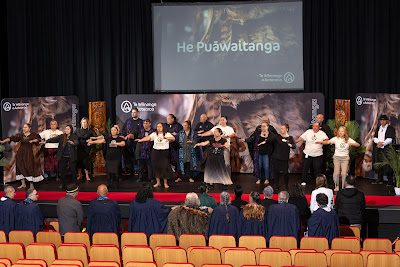 Photo from the TWoA Whirikoka 2024 Graduation (Gisborne), held at the War Memorial Theatre, Gisborne, East Coast, New Zealand on Wednesday, 16 April, 2025. Photo by Alick Saunders for KeyImagery Photography. Copyright: © 2025 Te Wānanga o Aotearoa.