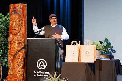 Photo from Ceremony 3 of the TWoA Tāmaki Makaurau 2025 Graduations (March 2025) held at the Mangere Arts Centre in Auckland, New Zealand on Wednesday, 12 March, 2025. Photo by Mike Walen / KeyImagery Photography. Copyright: © 2025 Te Wānanga o Aotearoa.