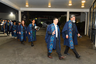 Photo from the TWoA Tāmaki Makaurau 2024 Graduations (Ceremony 2 @ 7pm), held at Church Unlimited, Glendene, Auckland, New Zealand on Monday, 24 June, 2024. Photo: Alick Saunders for KeyImagery Photography. Copyright: © Te Wānanga o Aotearoa.