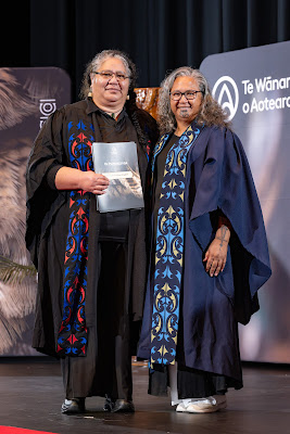 Photo from the TWoA Whirikoka 2024 Graduation (Gisborne), held at the War Memorial Theatre, Gisborne, East Coast, New Zealand on Wednesday, 16 April, 2025. Photo by Alick Saunders for KeyImagery Photography. Copyright: © 2025 Te Wānanga o Aotearoa.