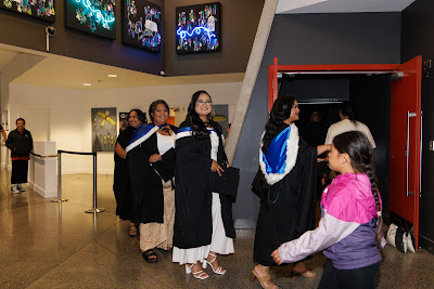 Photo from Ceremony 3 of the TWoA Tāmaki Makaurau 2025 Graduations (March 2025) held at the Mangere Arts Centre in Auckland, New Zealand on Wednesday, 12 March, 2025. Photo by Mike Walen / KeyImagery Photography. Copyright: © 2025 Te Wānanga o Aotearoa.