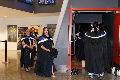 Photo from Ceremony 3 of the TWoA Tāmaki Makaurau 2025 Graduations (March 2025) held at the Mangere Arts Centre in Auckland, New Zealand on Wednesday, 12 March, 2025. Photo by Mike Walen / KeyImagery Photography. Copyright: © 2025 Te Wānanga o Aotearoa.