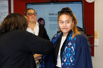 Photo from the TWoA Waiariki 2025 Graduation (Kawerau), held at the Rautahi Marae in Kawerau, Bay of Plenty, New Zealand on Friday, 16 May, 2025. Photo: Mike Walen / KeyImagery Photography. Copyright: © 2025 Te Wānanga o Aotearoa.