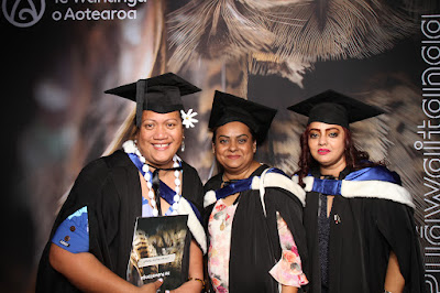 Booth photo from Ceremony 3 of the TWoA Tāmaki Makaurau 2025 Graduations (March 2025) held at the Mangere Arts Centre in Auckland, New Zealand on Wednesday, 12 March, 2025. Photo: InstaBooth by KeyImagery Photography. Copyright: © 2025 Te Wānanga o Aotearoa.
