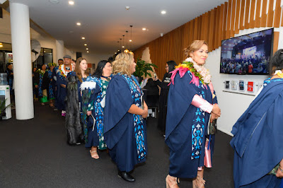 Photo from the TWoA Tāmaki Makaurau 2024 Graduations (Ceremony 2 @ 7pm), held at Church Unlimited, Glendene, Auckland, New Zealand on Monday, 24 June, 2024. Photo: Alick Saunders for KeyImagery Photography. Copyright: © Te Wānanga o Aotearoa.