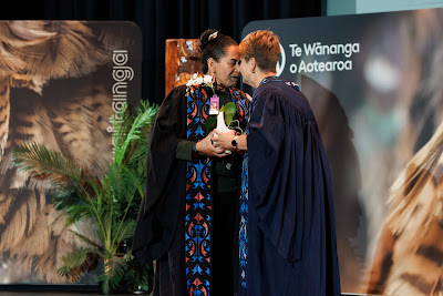 Photo from the TWoA Whirikoka 2024 Graduation (Gisborne), held at the War Memorial Theatre, Gisborne, East Coast, New Zealand on Wednesday 10 April, 2024. Photo by Mike Walen / KeyImagery Photography. Copyright: © Te Wānanga o Aotearoa.