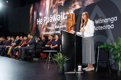Photo from the TWoA Tāmaki Makaurau 2024 Graduations (Ceremony 4 @ 7pm), held at Church Unlimited, Glendene, Auckland, New Zealand on Tuesday, 25 June, 2024. Photo: Mike Walen / KeyImagery Photography. Copyright: © Te Wānanga o Aotearoa.