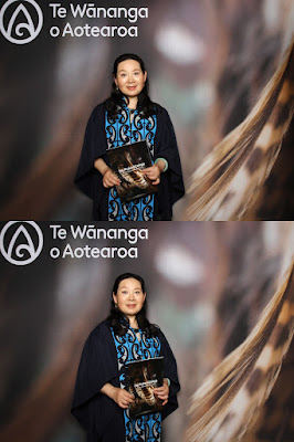 Booth photo from Ceremony 1 of the TWoA Tāmaki Makaurau 2025 Graduations (November Ceremonies) held at Church Unlimited, Glendene, Auckland, New Zealand at 12pm on Tuesday, 11 November, 2025. Photography by InstaBooth / KeyImagery Photography. Copyright: © 2025 Te Wānanga o Aotearoa.