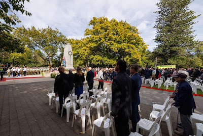 Photo from the Anzac Day 2025 Civic Service held at Memorial Park in Hamilton, Waikato, New Zealand on Friday, 25 April, 2025. Photography by Mike Walen / KeyImagery Photography. Copyright: © 2025 Hamilton City Council.