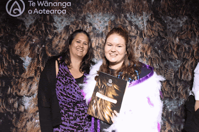 Booth photo from the TWoA Tainui 2021 Graduations (Thursday Afternoon - Ceremony 2), held at Elim Church, Te Rapa, Hamilton, New Zealand. Taken: Thursday 22 April 2021. Photo: InstaBooth / KeyImagery Photography. Copyright: © Te Wānanga o Aotearoa.